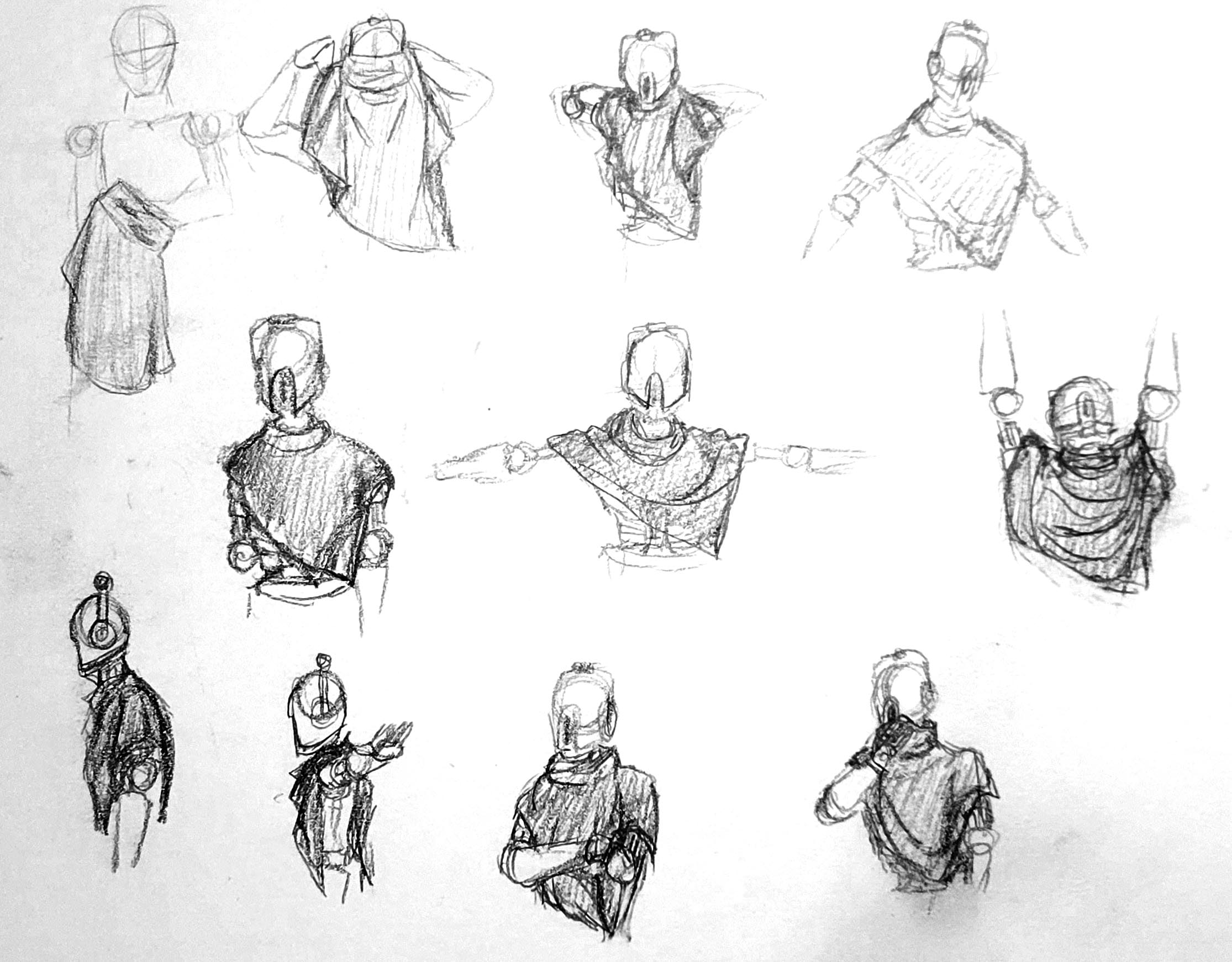 Lonely Robot sketches